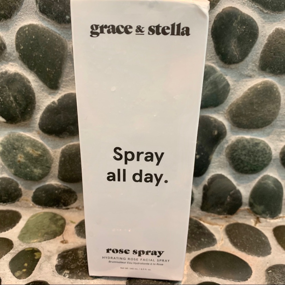 UNOPENED Stella & Grace Rose Water Spray